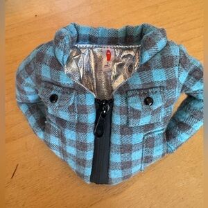 Puffin Drinkwear Plaid Flannel Shirt koozie